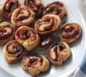 These mini cinnamon rolls are magic, and it all starts when you flip them over