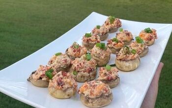 Jalapeño Popper Stuffed Mushrooms