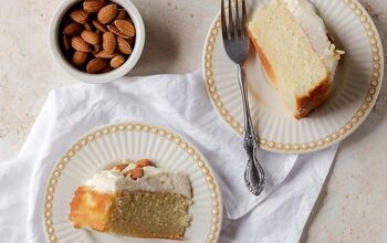 One Layer Almond Cake