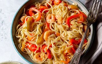 Shrimp Pasta With Vegetables