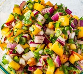 grilled chipotle chicken with peach salsa