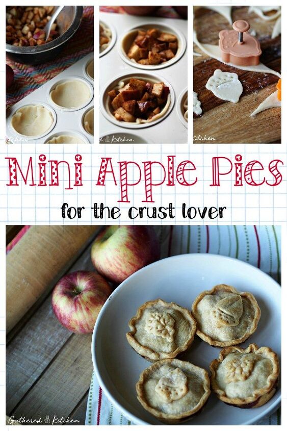 mini apples pies for the crust lover