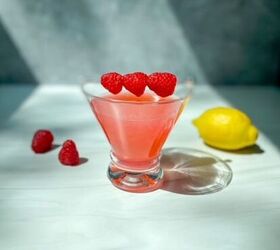 St. Germain Raspberry Lemon Cocktail