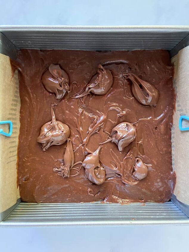 nutella brownies