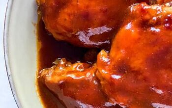 Easy Slow Cooker BBQ Chicken Thighs