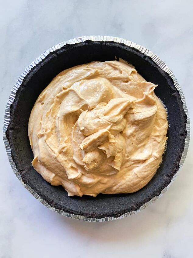 easy no bake peanut butter pie