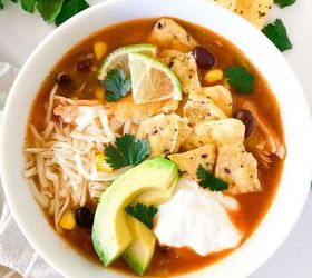 Easy 30-Minute Chicken Tortilla Soup