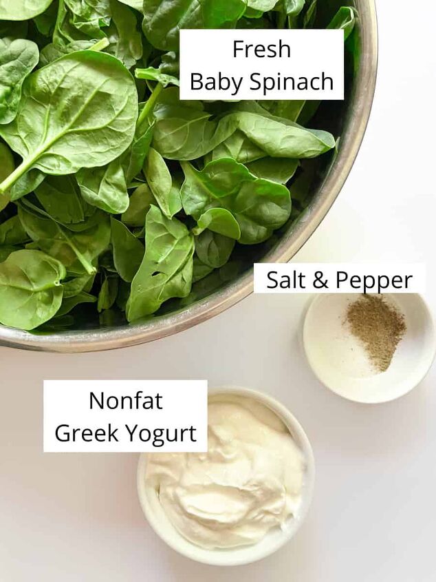 healthier hot spinach dip