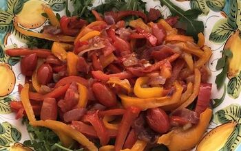 How to Make Sweet Bell Pepper (peperonata) Salad
