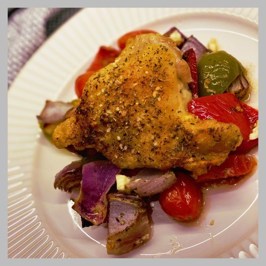 vic s tricks to mediterranean sheet pan chicken