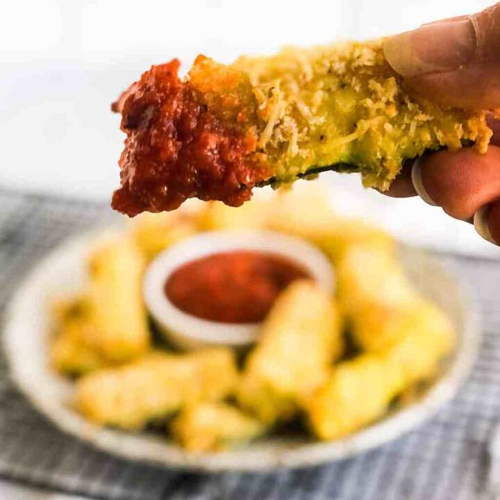 air fryer zucchini fries