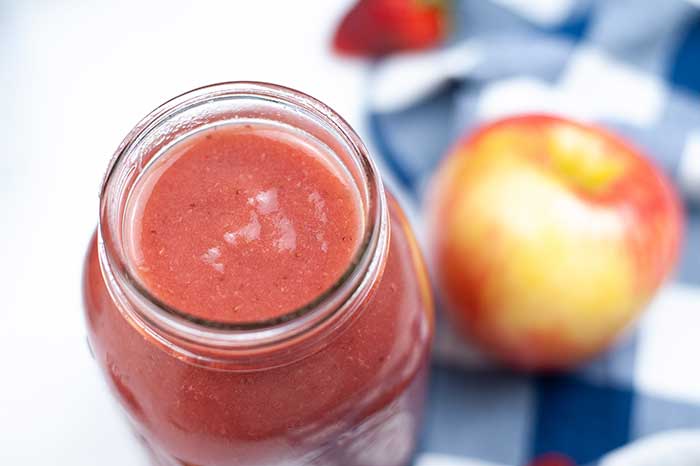 strawberry applesauce recipe