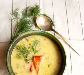 smoked salmon chowder