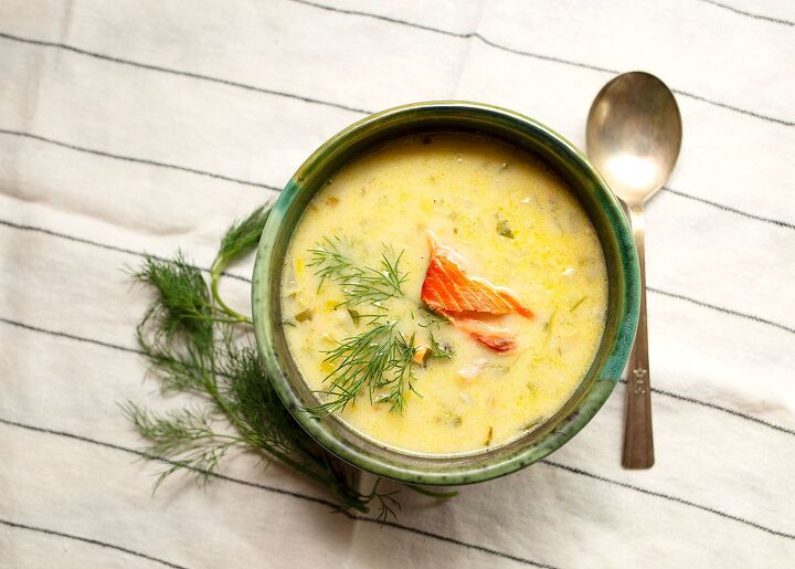 smoked salmon chowder