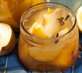 Spiced Pears for Canning