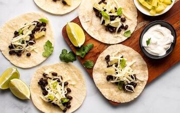Black Bean Tacos With Pineapple Salsa