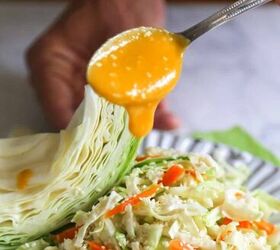 Detox Cabbage and Carrot Salad With Ginger Miso Dressing – Vegan