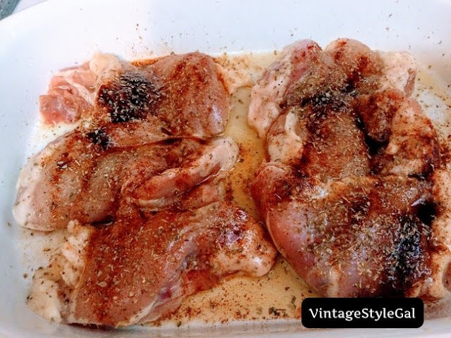 baked chicken thighs skinless
