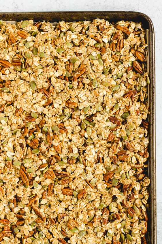 pumpkin granola gluten free vegan