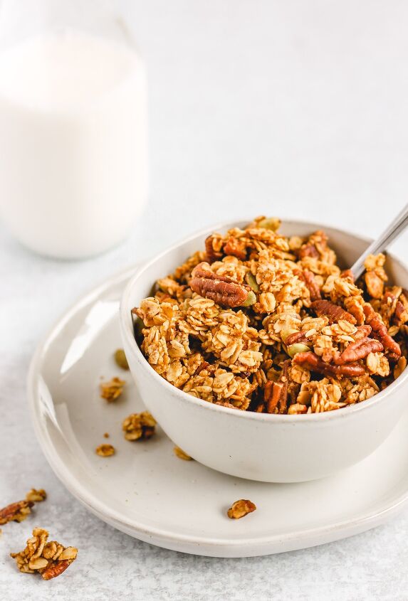 pumpkin granola gluten free vegan