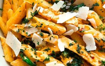 Creamy Chicken Pasta With Spinach