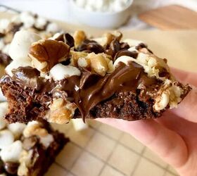 Ooey-gooey, 30-minute Rocky Road brownies guaranteed to satisfy any chocolate fix