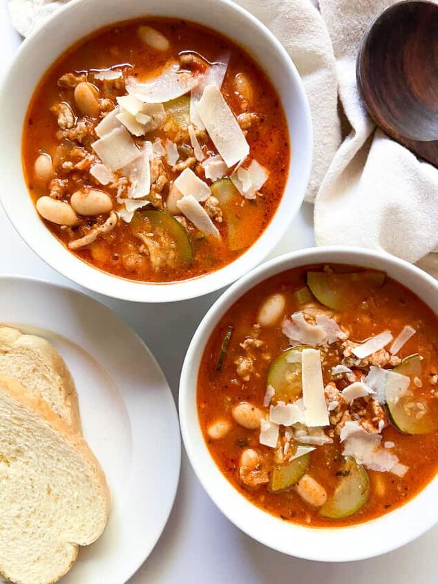 easy italian ground turkey soup