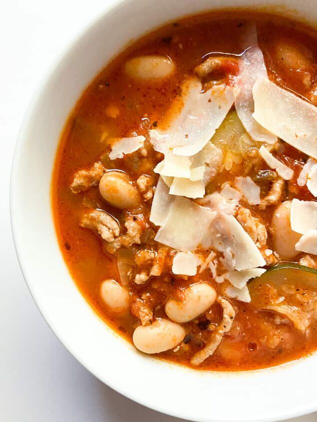 easy italian ground turkey soup