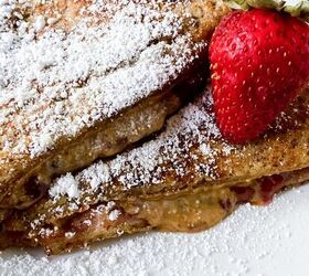 This double-dip French toast is sweet, nutty, and filled with protein