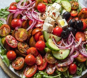 This simple veggie salad is anything but simple in the flavor department