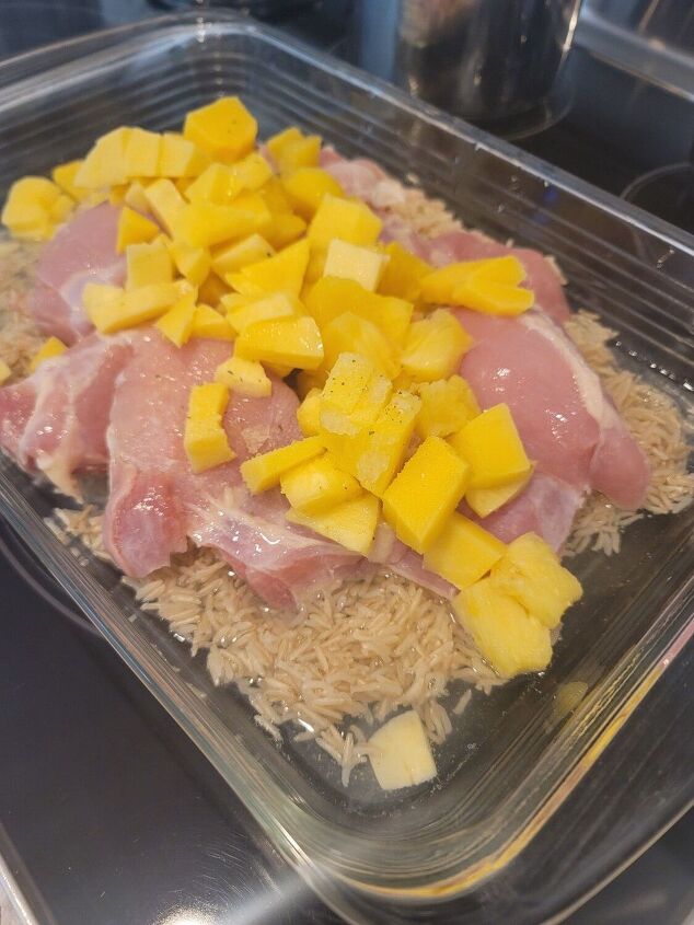 pineapple chicken and rice