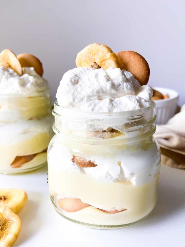 individual banana pudding cups