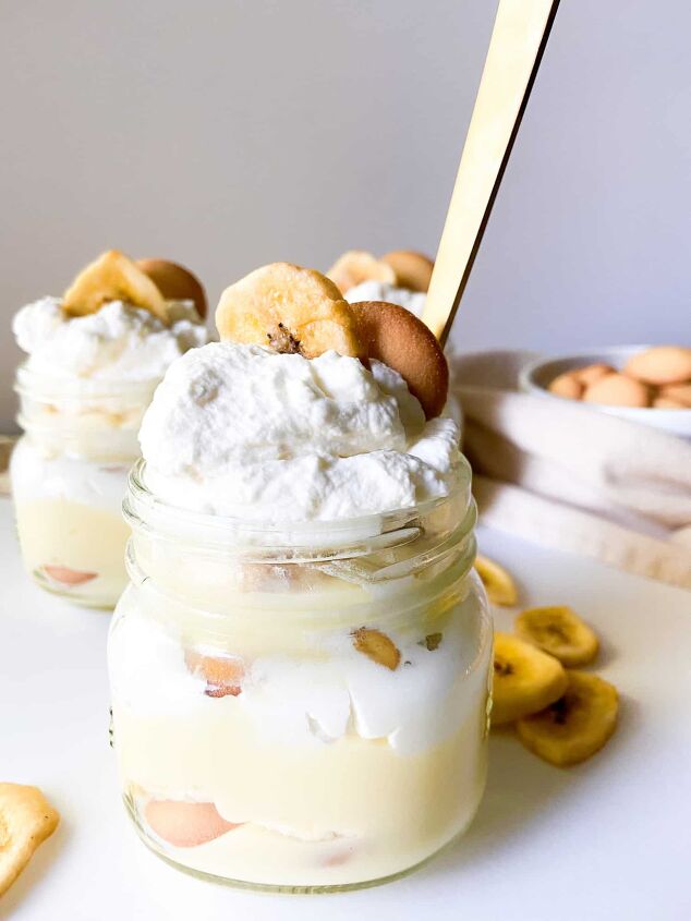 individual banana pudding cups