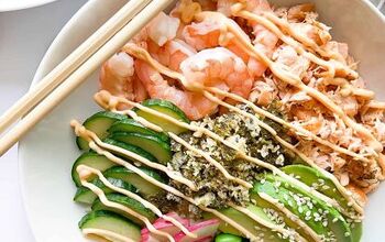 Poke Bowl Recipe - With Shrimp and Salmon