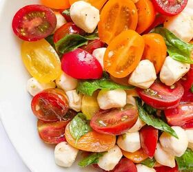 cherry tomato caprese salad