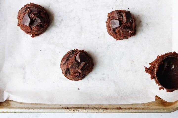 double chocolate chip cookies