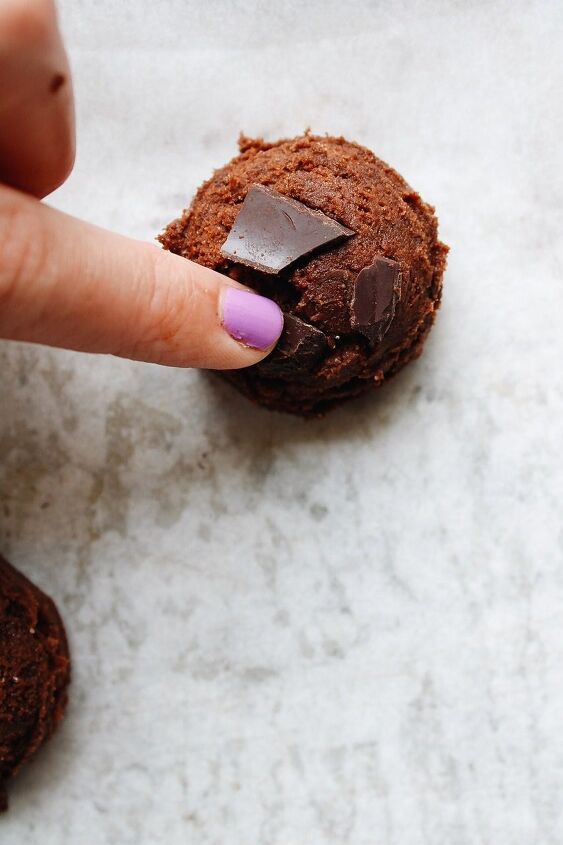 double chocolate chip cookies
