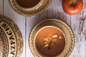 Only 20-minutes start to finish, try this Spanish soup hot or cold