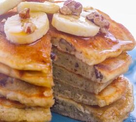 How to Make the BEST Banana Nut Pancakes Recipe!