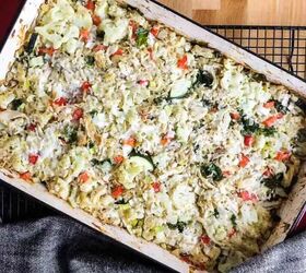 chicken rice and vegetable casserole, Bake for about 25 30 minutes