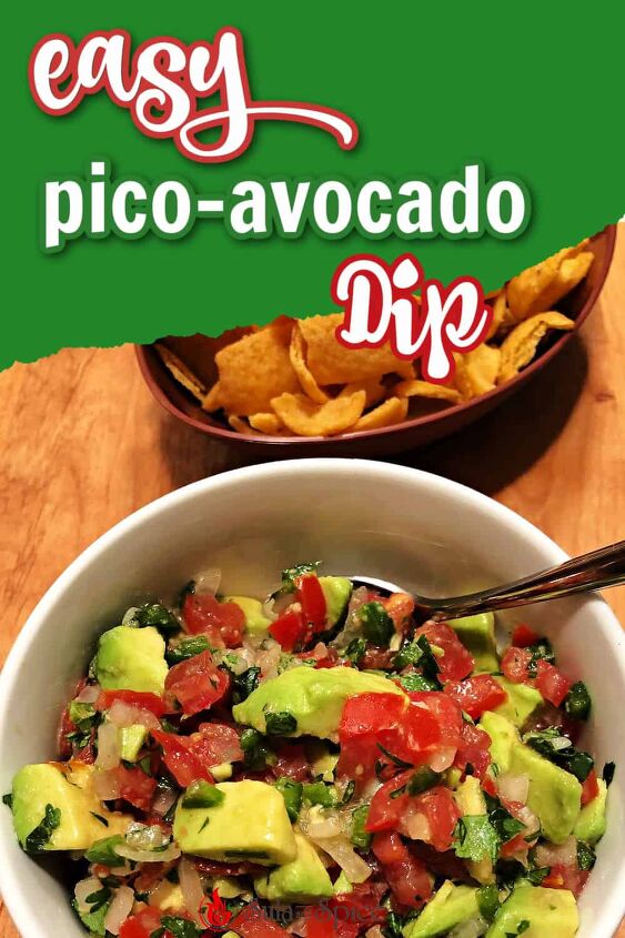 pico avocado pico de gallo with avocado dip