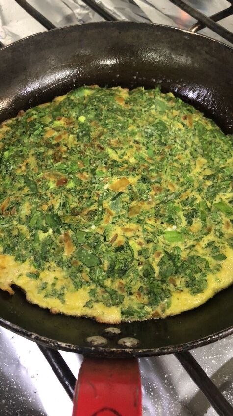 baked vegetarian ejje lebanese omelets