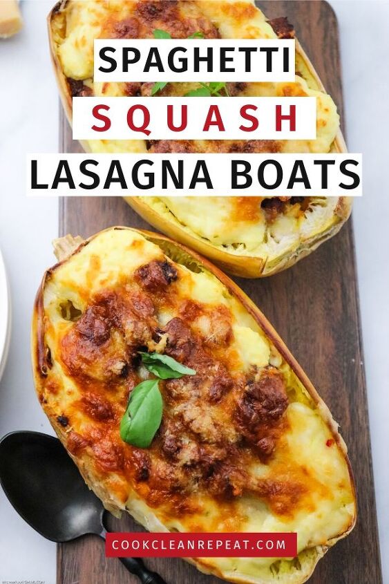 easy baked spaghetti squash lasagna