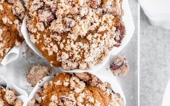 Pumpkin Spice Muffins With Brown Sugar Streusel Topping