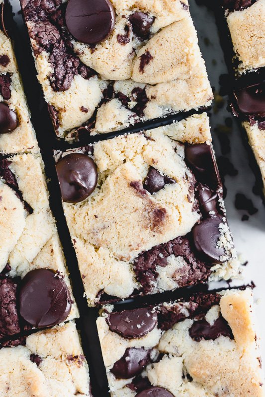 chewy chocolate chip brookies