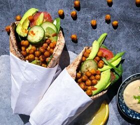 Spicy Chickpea Pitta