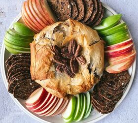 5 ingredient apple butter baked brie