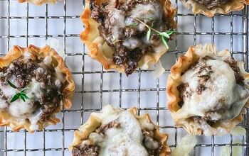 Mushroom & Goat Cheese Tartlets