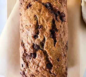 coconut banana bread with chocolate chips