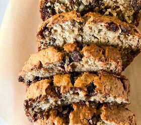 Coconut Banana Bread With Chocolate Chips